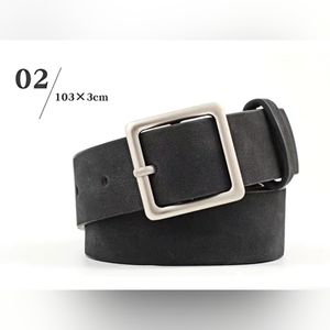 NWT LEATHER BELTS HIGH QUALITY PU SILVER MATTE BUCKLE VARIOUS COLORS